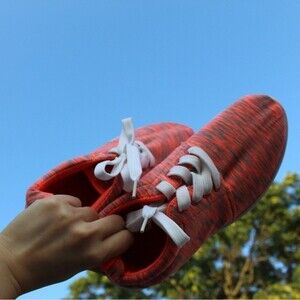 Orange Athletic Shoes